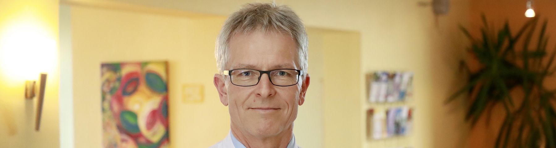 Chefarzt Dr. Andreas Brückner auf Palliativstation
