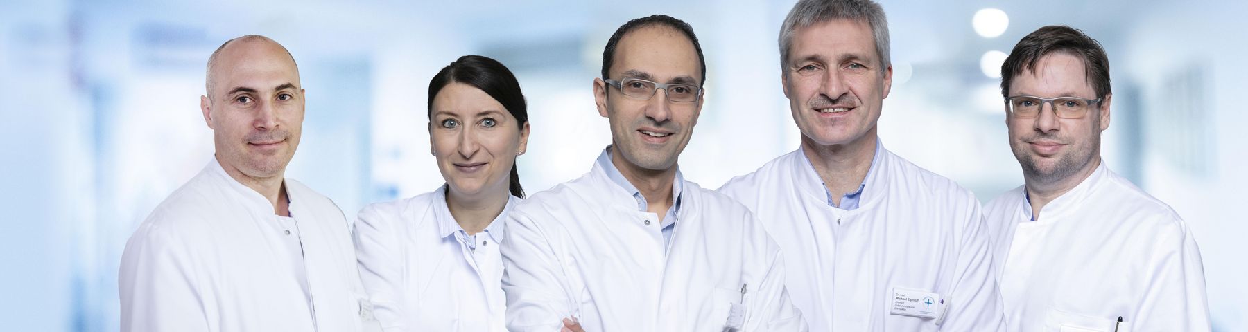 Chefärzte und Oberärzte der Unfallchirurgie