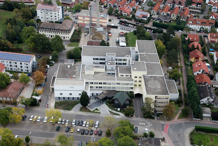 Luftaufnahme Evangelisches Krankenhaus