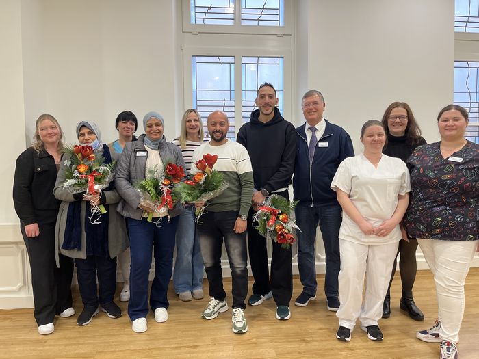 Gruppenfoto Pflegeteam