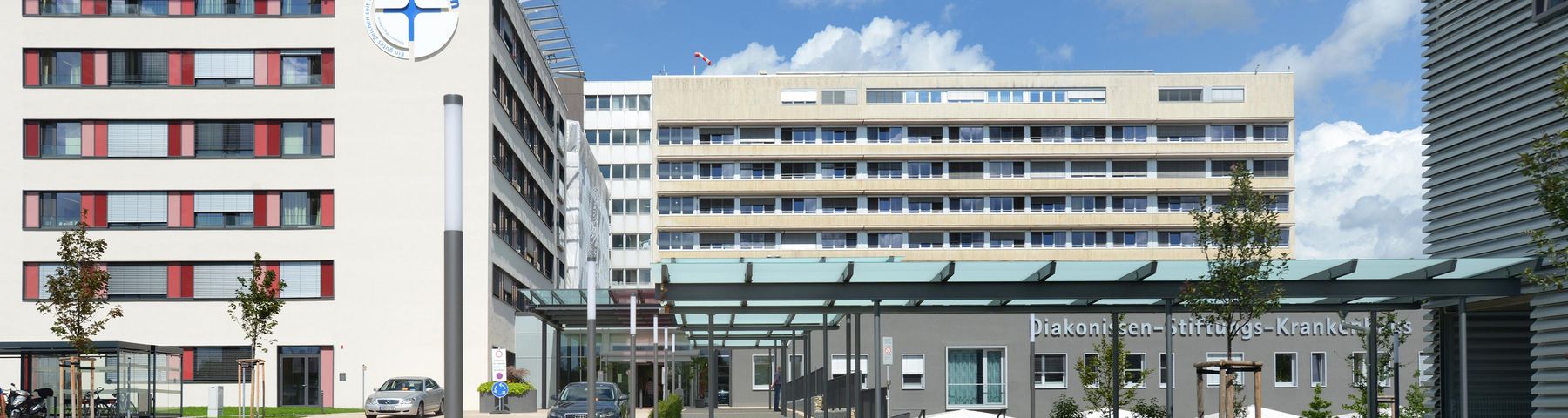 Außenansicht Diakonissen-Stiftungs-Krankenhaus Speyer