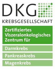 DGK-Siegel Zertifiziertes Viszeralonkologisches Zentrum